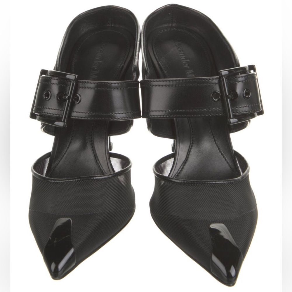 Alexander McQueen Mesh Mules - Picture 2 of 5